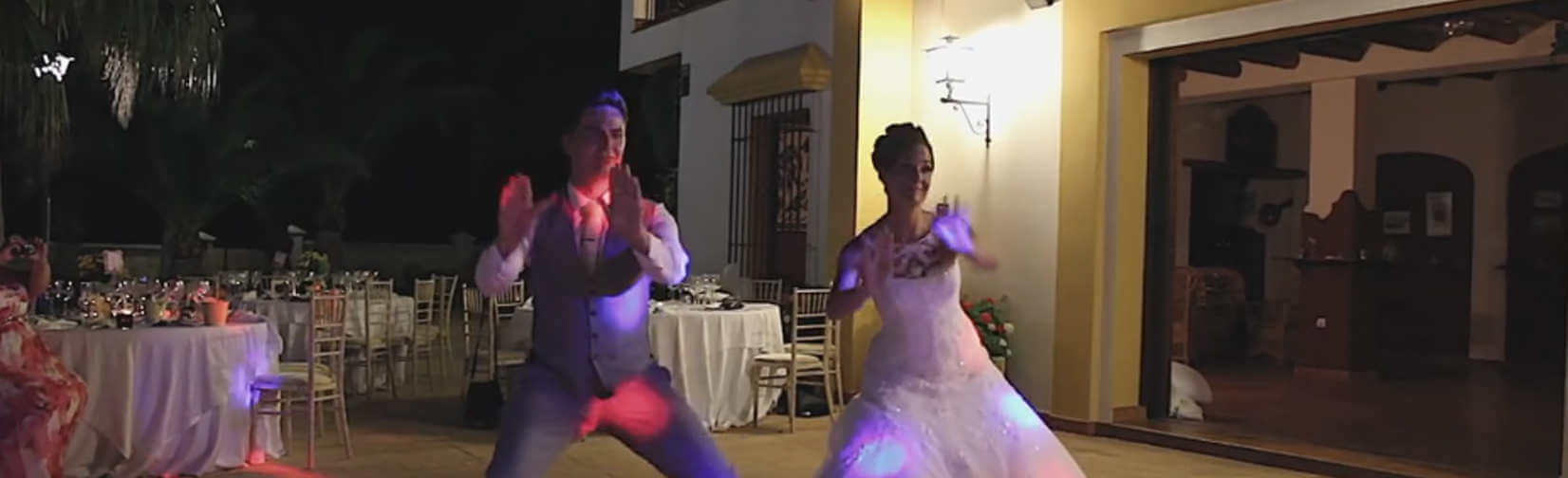 If you've ever dreamed of performing a choreographed dance at your wedding . . .