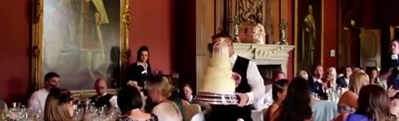 Would you put up with the antics of this Groom on your Wedding Day