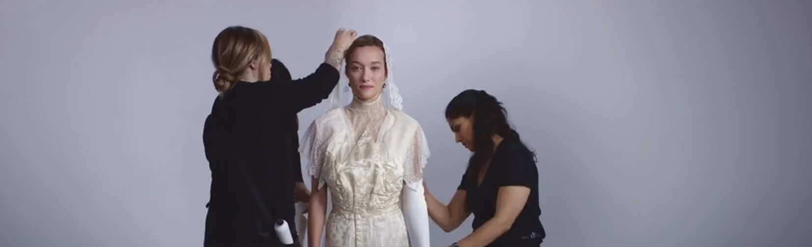 See 100 Years of Wedding Dresses in 3 Minutes 