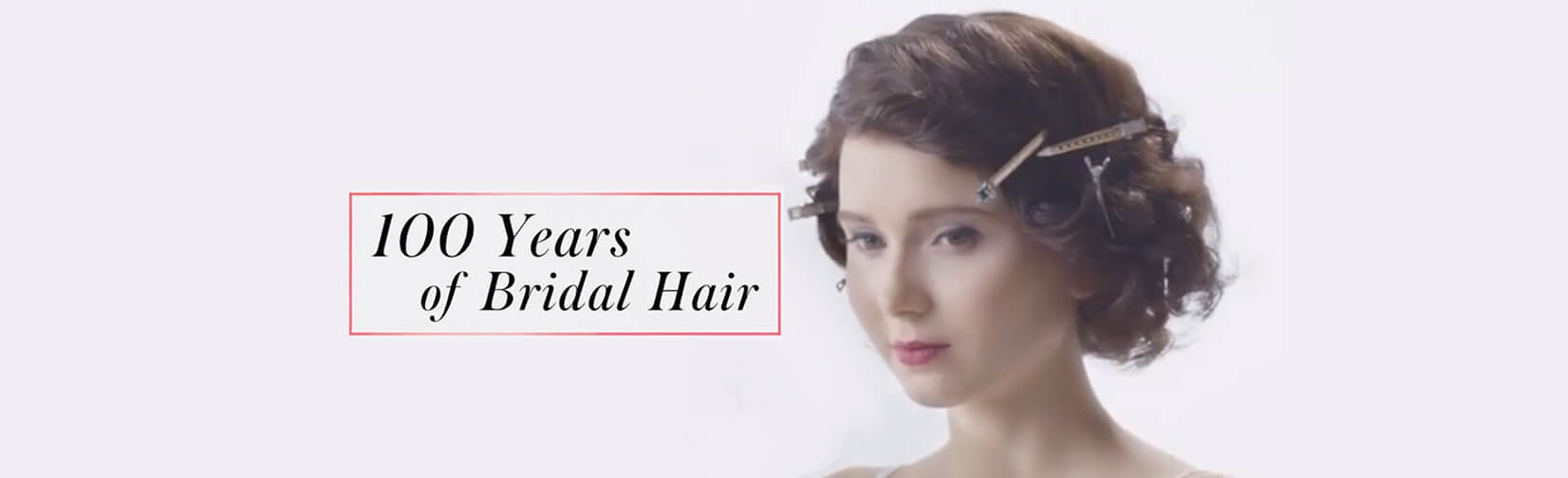 The evolution of wedding hair from 1920 to today