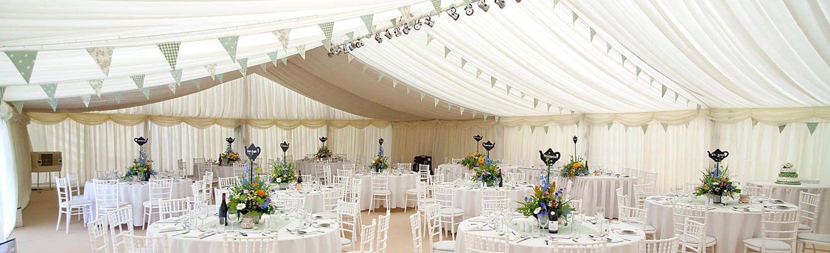 Providing Marquees, Furniture, Flooring, Gourmet Food, DJs and Wedding Entertainment