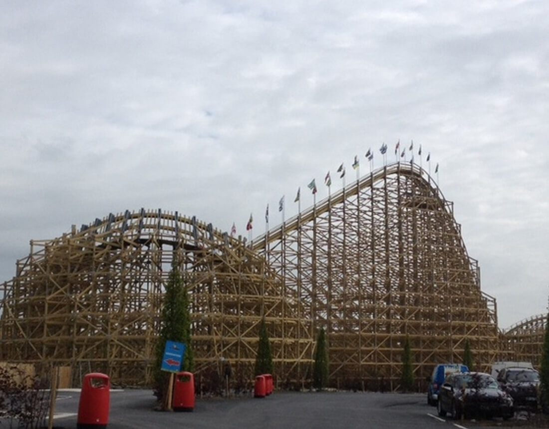 Rollercoaster Wedding Reception