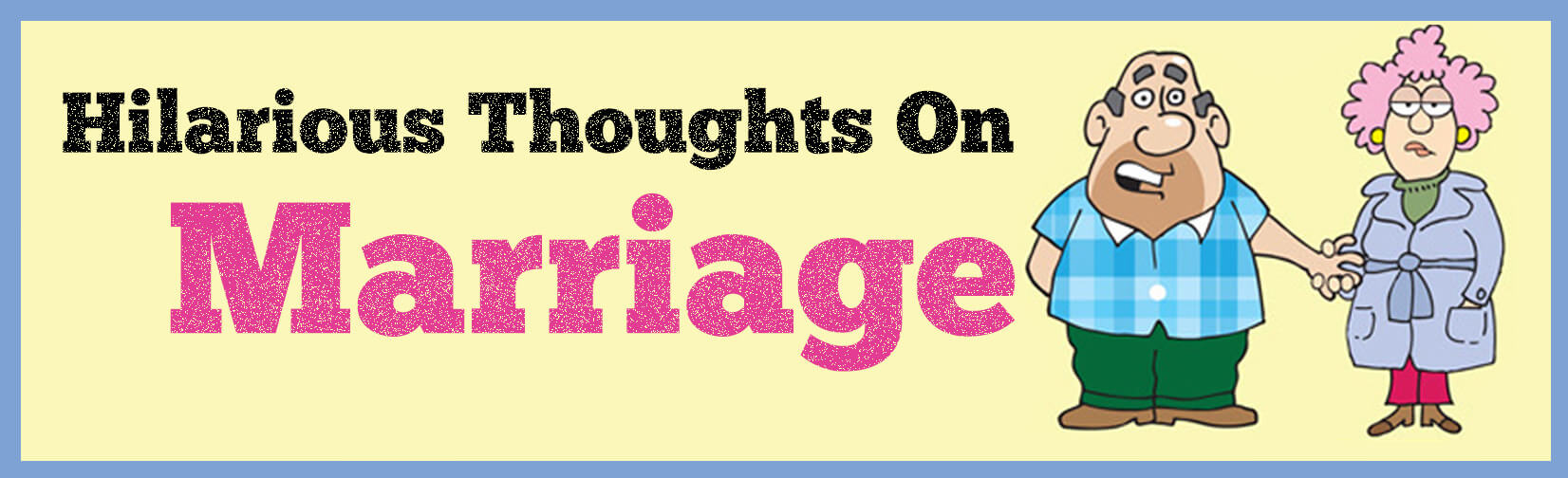 Thoughts on Marriage