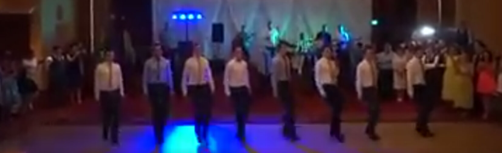 Irish groom gets old Irish dancing crew, back together for incredible wedding surprise