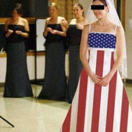 Flag Dress Fail