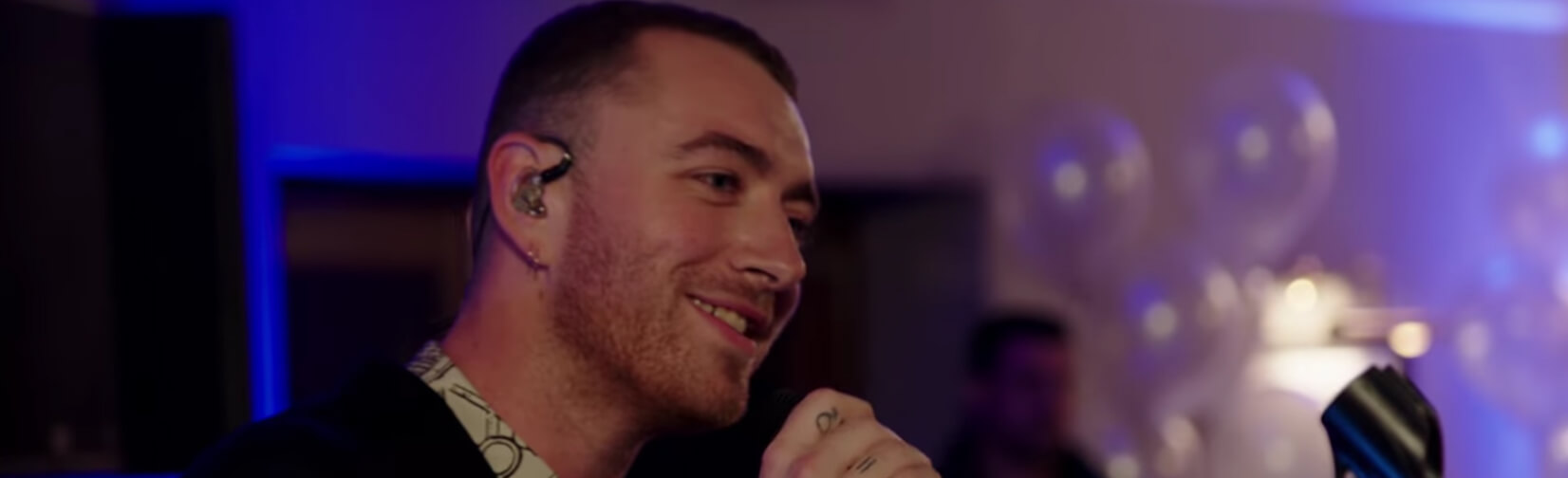 Cameras-followed-Sam-Smith-as-he-surprised-two-brides-at-their-wedding-reception.