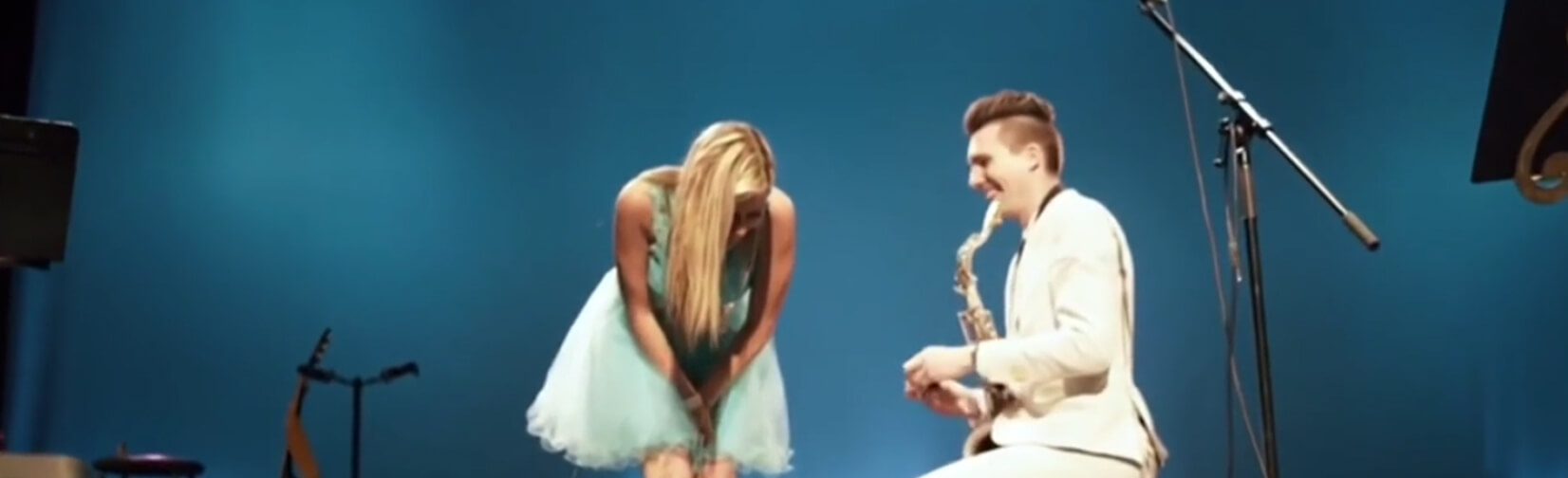 Husband-to-be pops question to Manitoba violinist in show-stopping proposal