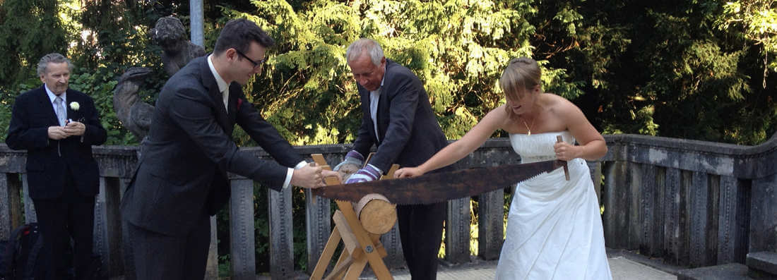 Cutting a Log