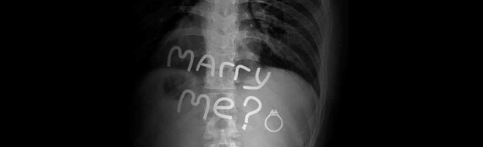 he went the medical clinic where his partner worked to get his back X-Rayed and DID THIS