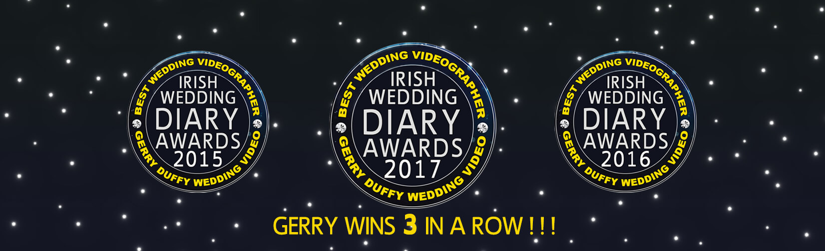 Winner of the BEST Videographer in Ireland