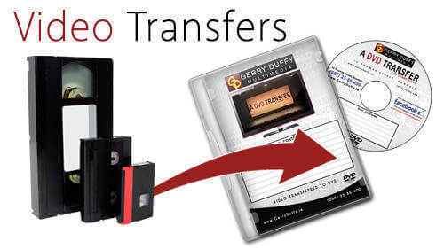 Transfer Your VHS Tapes to DVD with Ireland's Best Wedding Videographer