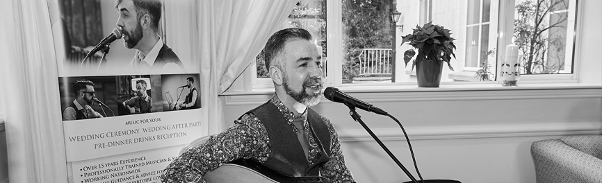 Professional full-time Singer and Musician specialising in Wedding Music